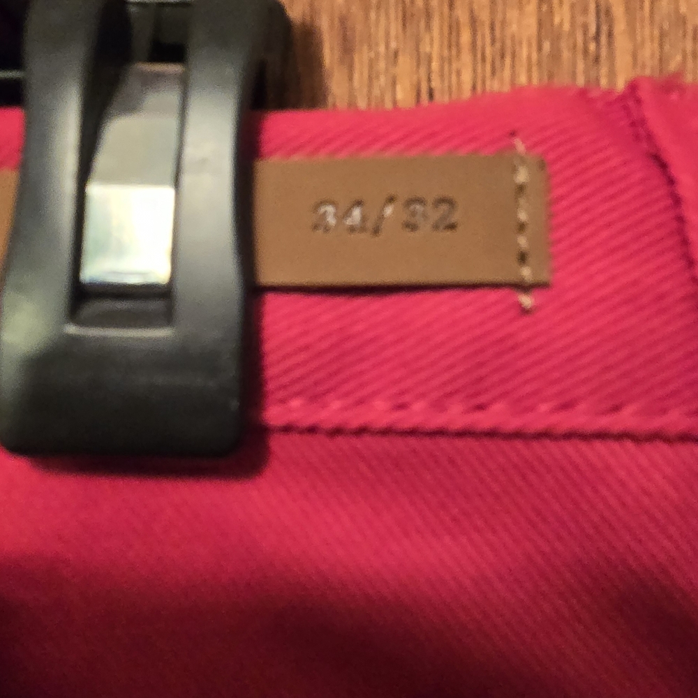 Maxi Millian Vibrant Red Slim Straight Jeans w/cool Patches Sz34"×32" UNISEX - Picture 8 of 14